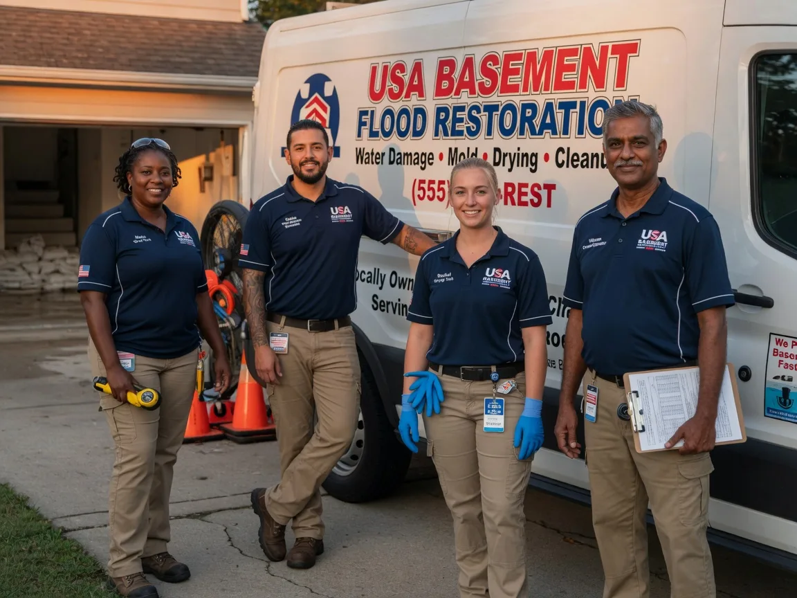 Basement Flood Cleanup company in Wind Ridge, PA